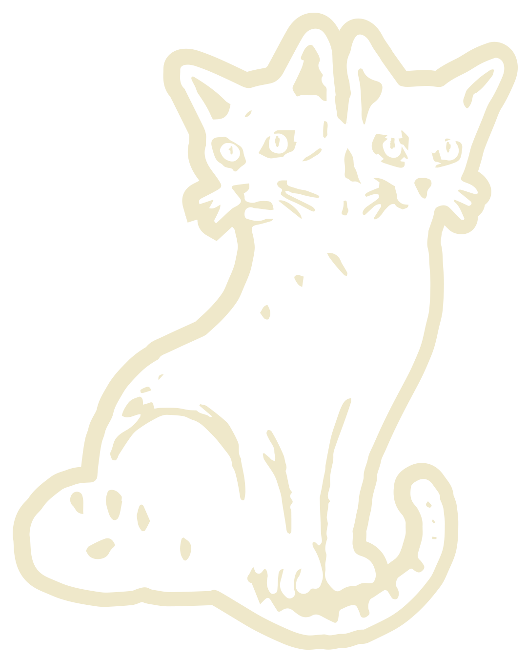 LARRY — the two-headed cat